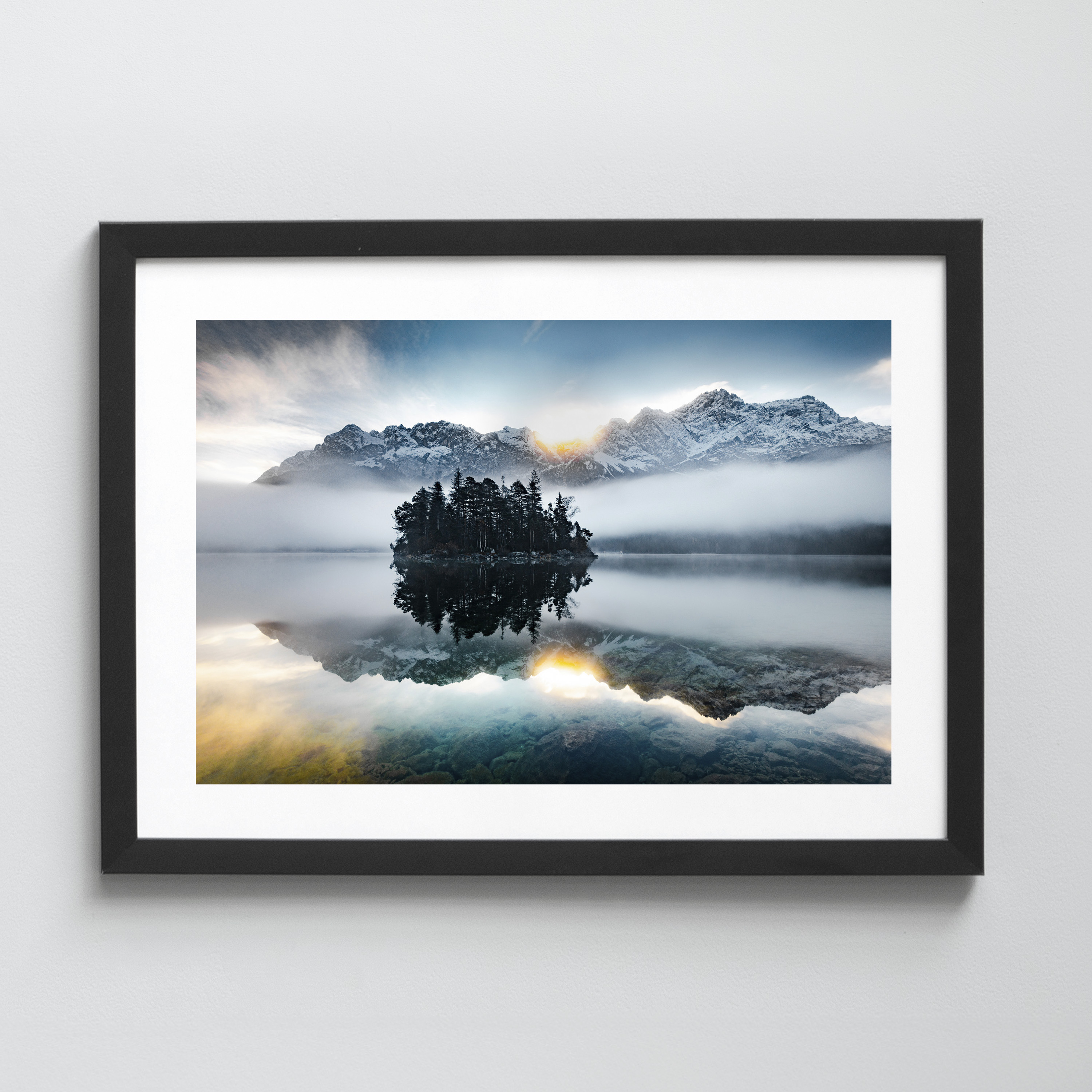 Ausgewählte Naturaufnahmen als hochwertige Prints withlothar - Motiv "Seenebel"